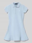 Polo Ralph Lauren Teens Leicht ausgestelltes Polokleid aus Baumwoll-Mi...