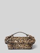 Guess Handtasche im Allover-Look Modell 'CIRENE' in Taupe, Größe 1