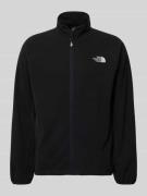 The North Face Fleecejacke mit Label-Stitching in Black, Größe L