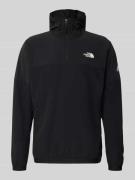 The North Face Hoodie mit Reißverschluss und Logo in Black, Größe L