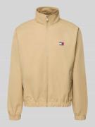 Tommy Jeans Regular Fit Blouson in Beige, Größe L