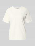 s.Oliver RED LABEL Regular Fit T-Shirt aus reiner Baumwolle in Weiss, ...