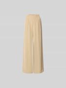 Joseph Stoffhose mit Eingrifftaschen in Beige, Größe 38
