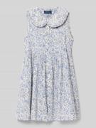 Polo Ralph Lauren Kids Körpernahes Freizeitkleid aus reiner Baumwolle ...