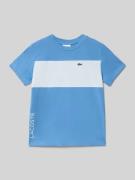 Lacoste Regular Fit T-Shirt aus reiner Baumwolle Modell 'COLORBLOCK TE...