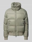 IQ Studio Steppjacke mit Reißverschlusstaschen Modell 'ELA' in Khaki, ...