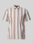 Barbour Regular Fit Freizeithemd aus Leinen-Baumwoll-Mix Modell 'PORTW...