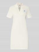 Tommy Hilfiger Regular Fit Freizeitkleid aus Baumwoll-Mix in Ecru, Grö...