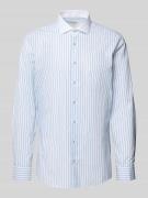 ETERNA Slim Fit Business-Hemd mit Kentkragen in Bleu, Größe 38