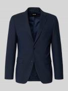 BOSS Slim Fit Kurzblazer mit Schurwoll-Anteil Modell 'P-HUGE' in Marin...
