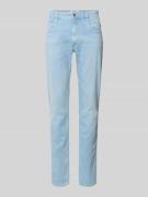 Replay Slim Fit Jeans mit Eingrifftaschen Modell 'Anbass' in Hellblau,...