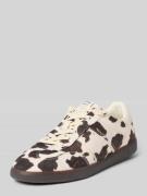 Tamaris Low Top Sneaker mit Allover-Muster in Weiss, Größe 36