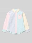 Polo Ralph Lauren Kids Regular Fit Freizeithemd aus reiner Baumwolle i...