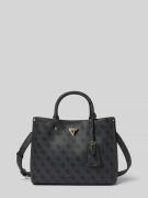 Guess Handtasche mit Label-Applikation Modell 'MERIDIAN II' in Black, ...
