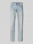 Levi's® Tapered Fit Jeans aus Baumwoll-Leinen-Mix Modell '502™ TAPER L...