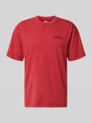 Dickies T-Shirt mit Rundhalsausschnitt und Label-Stitching in Rot, Grö...