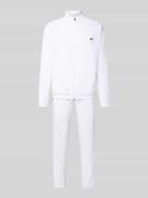 Lacoste Sport Regular Fit Trainingsanzug mit Logo-Detail in Weiss, Grö...