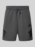 adidas Sportswear Regular Fit Sweatshorts mit Baumwoll-Anteil in Anthr...