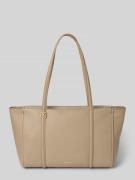 CK Calvin Klein Shopper mit Label-Detail in Beige, Größe 1