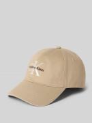 CK Calvin Klein Größenverstellbare Cap mit Label-Stitching in Sand, Gr...