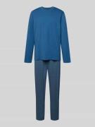 Schiesser Regular Fit Pyjama-Set in langärmeligem Design Modell 'Casua...