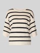 FREE/QUENT Strickshirt aus Viskose-Mix Modell 'Conny' in Beige, Größe ...