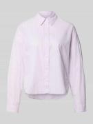 Marc O'Polo Relaxed Fit Hemdbluse aus reiner Baumwolle in Rosa, Größe ...