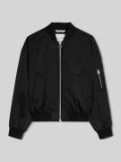 Marc O'Polo Regular Fit Blouson aus recyceltem Polyester-Twill in Mari...