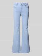 Only Slim Fit Bootcut Jeans aus Baumwoll-Mix Modell 'BLUSH' in Hellbla...