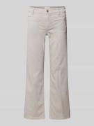 Cambio Cropped Jeans mit Bügelfalten und Eingrifftaschen in Hellgrau, ...