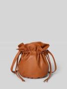 My Essential Wardrobe Handtasche aus Lammleder Modell 'Zilla' in Cogna...