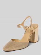 MICHAEL Michael Kors Pumps mit Blockabsatz Modell 'ALEXA' in Gold, Grö...