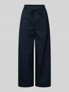 Lanius Hose mit elastischem Bund in Marine, Größe 34