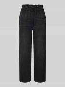 Jake*s Casual Jeans mit elastischem Bund in Black, Größe 38