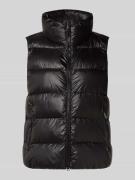 Fuchs Schmitt Steppweste mit Stehkragen in Black, Größe 34
