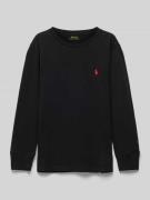 Polo Ralph Lauren Teens Longsleeve mit Label-Stitching in Black, Größe...