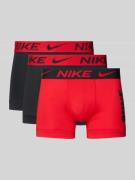 Nike Trunks mit Label-Detail Modell 'ESSENTIAL' im 3er-Pack in Rot, Gr...