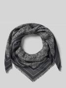 CK Calvin Klein Tuch aus Modal im Allover-Look in Black, Größe 1