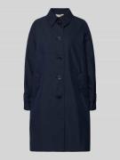 s.Oliver RED LABEL Regular Fit Trenchcoat aus Baumwoll-Mix in Marine, ...
