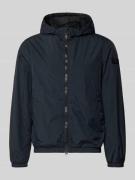 Peuterey Jacke mit Kapuze Modell 'NIGLE' in Marine, Größe L