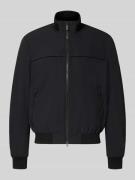 Peuterey Jacke mit Stehkragen Modell 'POTOSI' in Black, Größe L