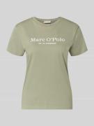 Marc O'Polo Regular Fit T-Shirt aus reiner Baumwolle in Gruen, Größe L