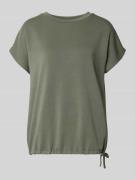 Soyaconcept T-Shirt mit Rundhalsausschnitt in Khaki, Größe L