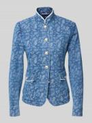 WHITE LABEL Jeansjacke aus Baumwoll-Lyocell-Mix mit Pattentaschen in J...