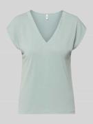 Only Loose Fit T-Shirt aus Modal-Mix Modell 'FREE' in Schilf, Größe L