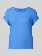 Only Regular Fit T-Shirt aus Viskose-Mix Modell 'MOSTER' in Royal, Grö...