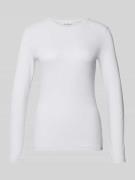 Marc O'Polo Slim Fit Langarmshirt aus Lyocell-Mix in Hellblau, Größe L