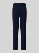 Vera Mont Hose mit Bügelfalten in Dunkelblau, Größe 36