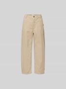 Closed Stoffhose mit Eingrifftaschen in Sand, Größe 25