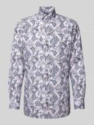 OLYMP Modern Fit Business-Hemd mit Kentkragen in Rose, Größe 44